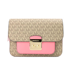 Michael Kors Sloan Editor Leather Flap Crossbody Bag